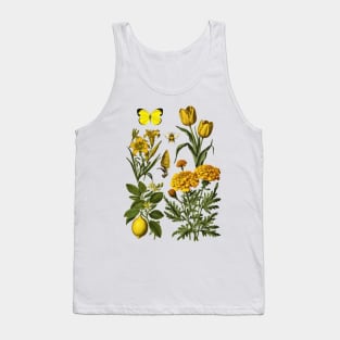 Yellow Botanicals Tank Top